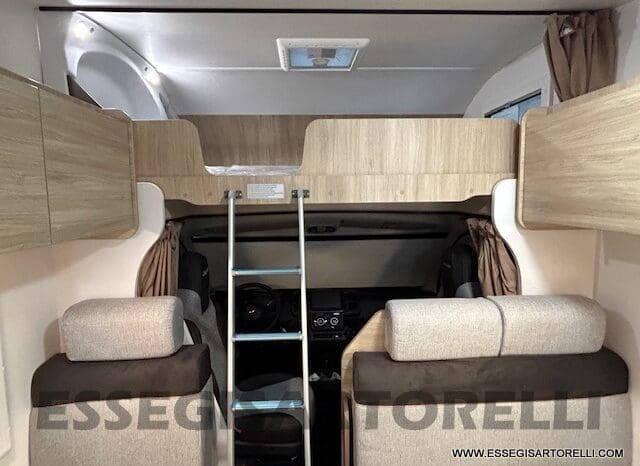 CHAUSSON FIRST LINE C 656 DOPPIA DINETTE 7 POSTI OMOLOGATI 2024 GARAGE pieno