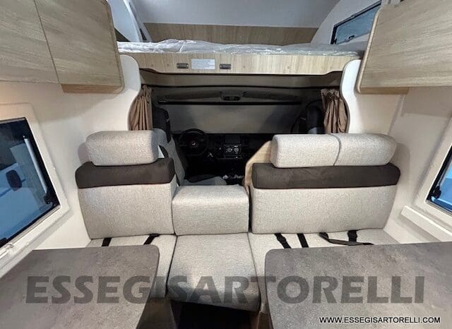 CHAUSSON FIRST LINE C 656 DOPPIA DINETTE 7 POSTI OMOLOGATI 2024 GARAGE pieno