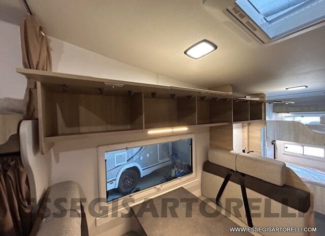 CHAUSSON FIRST LINE C 656 DOPPIA DINETTE 7 POSTI OMOLOGATI 2024 GARAGE pieno