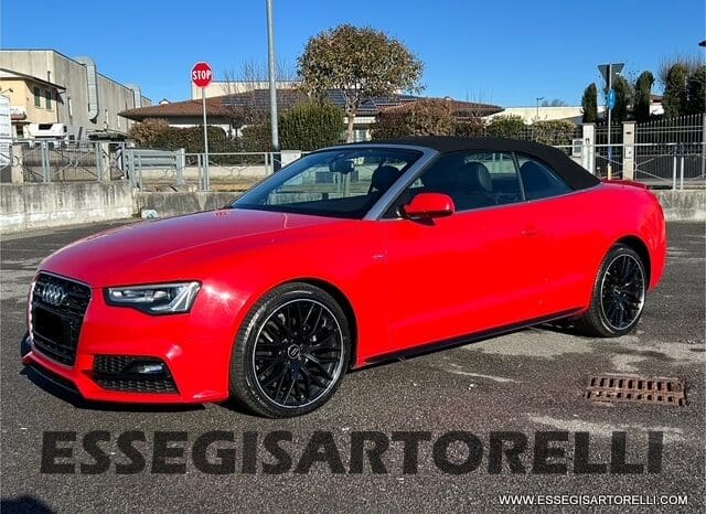 AUDI A 5 CABRIOLET FULL AUTOMATICA 190 CV 2.000 DIESEL EURO 6 DPF pieno