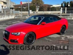 AUDI A 5 CABRIOLET FULL AUTOMATICA 190 CV 2.000 DIESEL EURO 6 DPF pieno