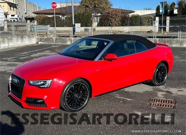 AUDI A 5 CABRIOLET FULL AUTOMATICA 190 CV 2.000 DIESEL EURO 6 DPF pieno