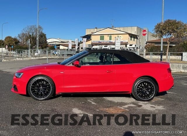 AUDI A 5 CABRIOLET FULL AUTOMATICA 190 CV 2.000 DIESEL EURO 6 DPF pieno