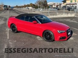 AUDI A 5 CABRIOLET FULL AUTOMATICA 190 CV 2.000 DIESEL EURO 6 DPF pieno