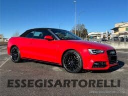 AUDI A 5 CABRIOLET FULL AUTOMATICA 190 CV 2.000 DIESEL EURO 6 DPF pieno