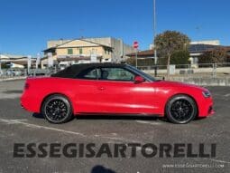 AUDI A 5 CABRIOLET FULL AUTOMATICA 190 CV 2.000 DIESEL EURO 6 DPF pieno