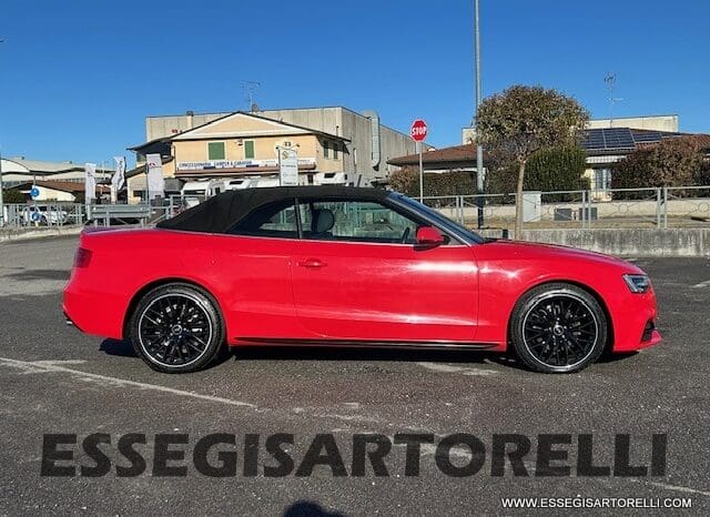 AUDI A 5 CABRIOLET FULL AUTOMATICA 190 CV 2.000 DIESEL EURO 6 DPF pieno