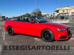 AUDI A 5 CABRIOLET FULL AUTOMATICA 190 CV 2.000 DIESEL EURO 6 DPF pieno