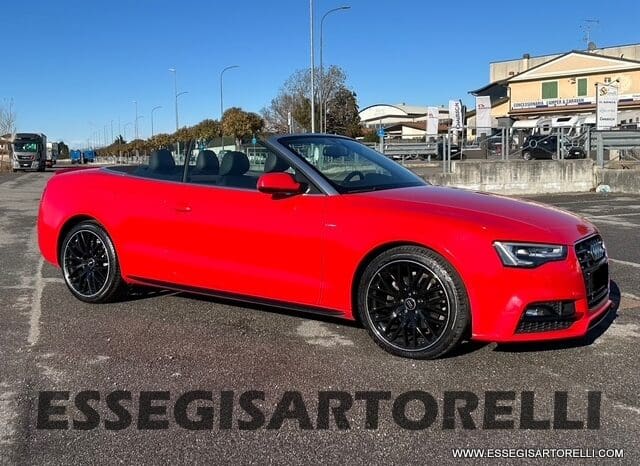 AUDI A 5 CABRIOLET FULL AUTOMATICA 190 CV 2.000 DIESEL EURO 6 DPF pieno