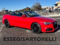 AUDI A 5 CABRIOLET FULL AUTOMATICA 190 CV 2.000 DIESEL EURO 6 DPF pieno