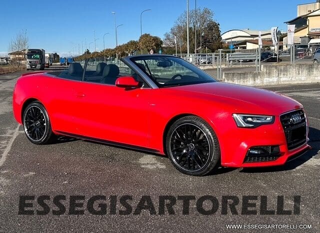 AUDI A 5 CABRIOLET FULL AUTOMATICA 190 CV 2.000 DIESEL EURO 6 DPF pieno