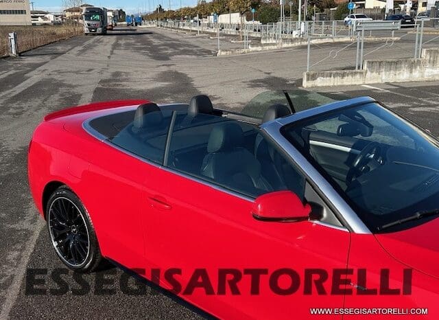 AUDI A 5 CABRIOLET FULL AUTOMATICA 190 CV 2.000 DIESEL EURO 6 DPF pieno