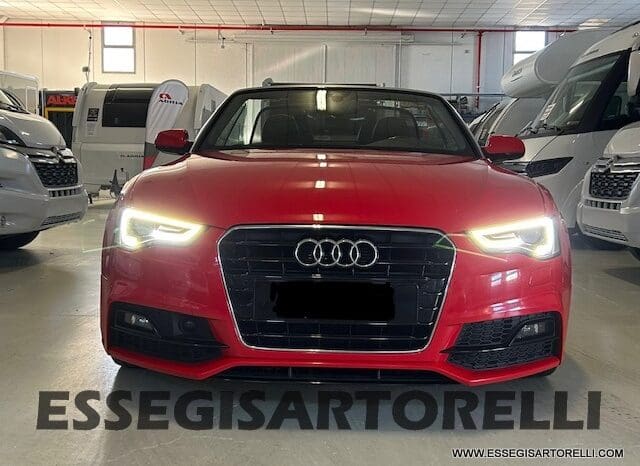 AUDI A 5 CABRIOLET FULL AUTOMATICA 190 CV 2.000 DIESEL EURO 6 DPF pieno