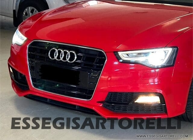 AUDI A 5 CABRIOLET FULL AUTOMATICA 190 CV 2.000 DIESEL EURO 6 DPF pieno