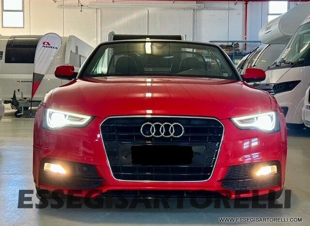 AUDI A 5 CABRIOLET FULL AUTOMATICA 190 CV 2.000 DIESEL EURO 6 DPF pieno