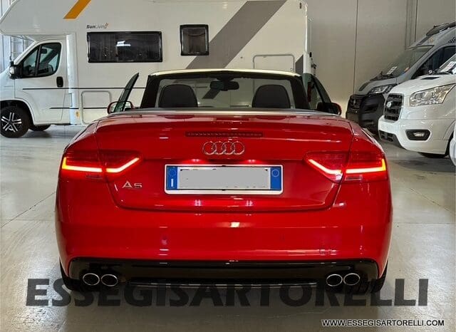 AUDI A 5 CABRIOLET FULL AUTOMATICA 190 CV 2.000 DIESEL EURO 6 DPF pieno