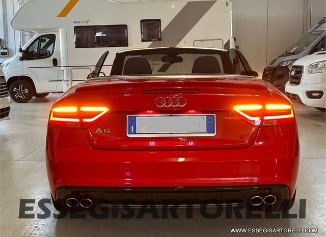 AUDI A 5 CABRIOLET FULL AUTOMATICA 190 CV 2.000 DIESEL EURO 6 DPF pieno