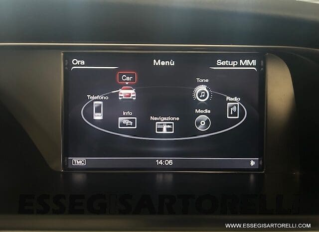 AUDI A 5 CABRIOLET FULL AUTOMATICA 190 CV 2.000 DIESEL EURO 6 DPF pieno