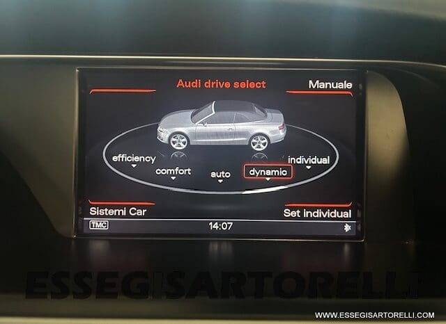 AUDI A 5 CABRIOLET FULL AUTOMATICA 190 CV 2.000 DIESEL EURO 6 DPF pieno