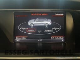 AUDI A 5 CABRIOLET FULL AUTOMATICA 190 CV 2.000 DIESEL EURO 6 DPF pieno