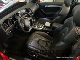 AUDI A 5 CABRIOLET FULL AUTOMATICA 190 CV 2.000 DIESEL EURO 6 DPF pieno