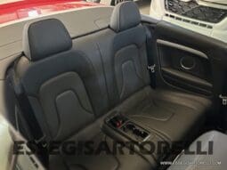 AUDI A 5 CABRIOLET FULL AUTOMATICA 190 CV 2.000 DIESEL EURO 6 DPF pieno