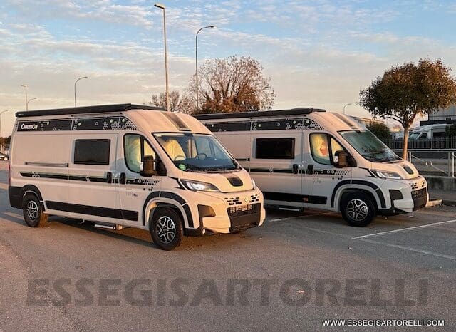 CHAUSSON SPORTLINE V 690 CAMBIO AUTOMATICO SERIE VAN 636 CM MAXI MATRIMONIALE ELETTRICO BASCULANTE 2025 pieno