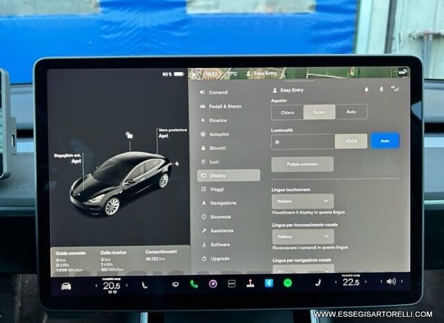 TESLA MODEL 3 DUAL MOTOR LONG RANGE (4WD) FULL OPTIONAL IVA ESPOSTA pieno