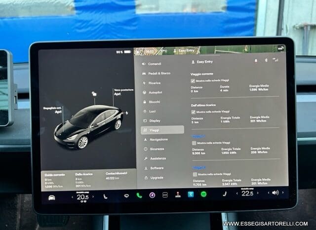 TESLA MODEL 3 DUAL MOTOR LONG RANGE (4WD) FULL OPTIONAL IVA ESPOSTA pieno