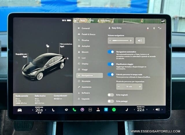 TESLA MODEL 3 DUAL MOTOR LONG RANGE (4WD) FULL OPTIONAL IVA ESPOSTA pieno