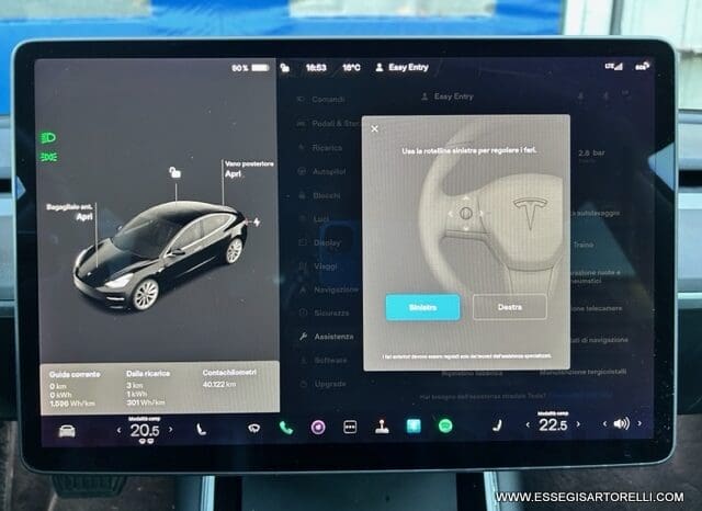 TESLA MODEL 3 DUAL MOTOR LONG RANGE (4WD) FULL OPTIONAL IVA ESPOSTA pieno