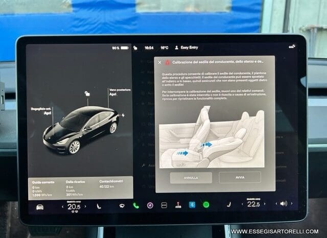 TESLA MODEL 3 DUAL MOTOR LONG RANGE (4WD) FULL OPTIONAL IVA ESPOSTA pieno