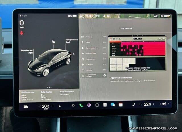 TESLA MODEL 3 DUAL MOTOR LONG RANGE (4WD) FULL OPTIONAL IVA ESPOSTA pieno