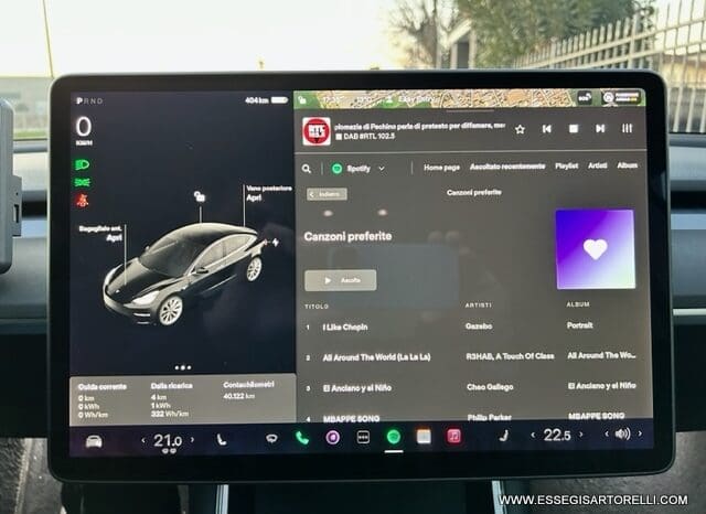 TESLA MODEL 3 DUAL MOTOR LONG RANGE (4WD) FULL OPTIONAL IVA ESPOSTA pieno