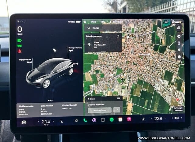 TESLA MODEL 3 DUAL MOTOR LONG RANGE (4WD) FULL OPTIONAL IVA ESPOSTA pieno