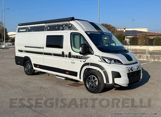 CHAUSSON SPORTLINE V 690 CAMBIO AUTOMATICO SERIE VAN 636 CM MAXI MATRIMONIALE ELETTRICO BASCULANTE 2025 pieno