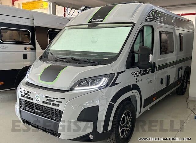 CHAUSSON SPORTLINE V 690 CAMBIO AUTOMATICO SERIE VAN 636 CM MAXI MATRIMONIALE ELETTRICO BASCULANTE 2025 pieno