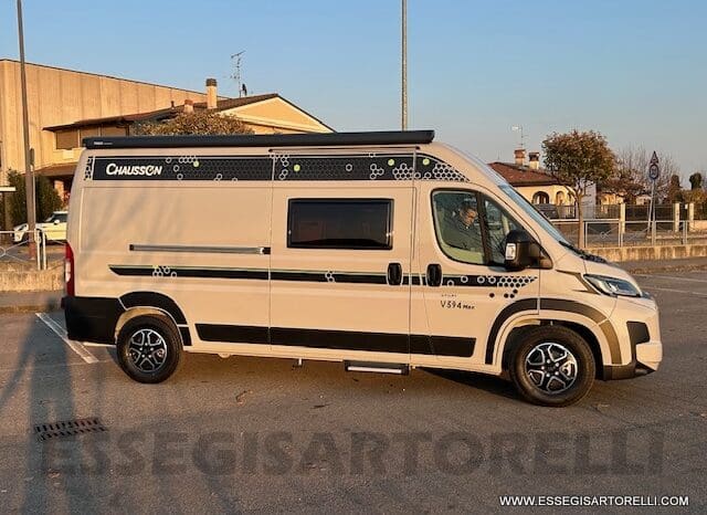 CHAUSSON SPORTLINE V 594 MAX CAMBIO AUTOMATICO SERIE VAN 599 CM DOPPIO MATRIMONIALE IN CODA 2025 pieno