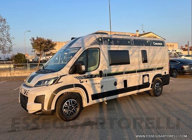 CHAUSSON SPORTLINE V 594 MAX CAMBIO AUTOMATICO SERIE VAN 599 CM DOPPIO MATRIMONIALE IN CODA 2025 pieno