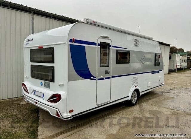 KNAUS SPORT 540 FDK SILVER SELECTION 2022 CARAVAN 6 POSTI 1.500 KG pieno