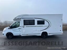 CHAUSSON FIRST LINE 720 GAMMA 2025 SEMINTEGRALE BASCULANTE E GARAGE LETTI CASTELLO pieno