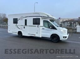 CHAUSSON FIRST LINE 720 GAMMA 2025 SEMINTEGRALE BASCULANTE E GARAGE LETTI CASTELLO pieno