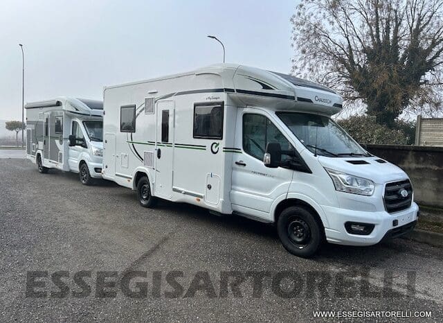 CHAUSSON FIRST LINE 720 GAMMA 2025 SEMINTEGRALE BASCULANTE E GARAGE LETTI CASTELLO pieno