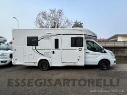 CHAUSSON FIRST LINE 720 GAMMA 2025 SEMINTEGRALE BASCULANTE E GARAGE LETTI CASTELLO pieno