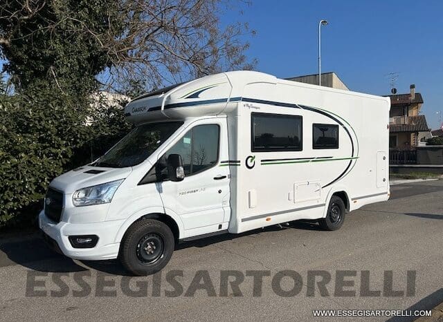 CHAUSSON FIRST LINE 720 GAMMA 2025 SEMINTEGRALE BASCULANTE E GARAGE LETTI CASTELLO pieno