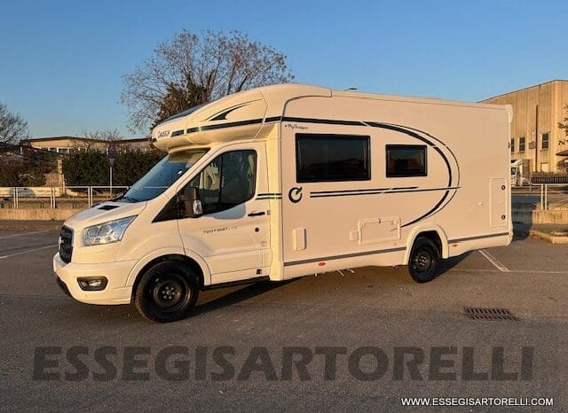 CHAUSSON FIRST LINE 720 GAMMA 2025 SEMINTEGRALE BASCULANTE E GARAGE LETTI CASTELLO pieno