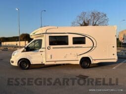 CHAUSSON FIRST LINE 720 GAMMA 2025 SEMINTEGRALE BASCULANTE E GARAGE LETTI CASTELLO pieno