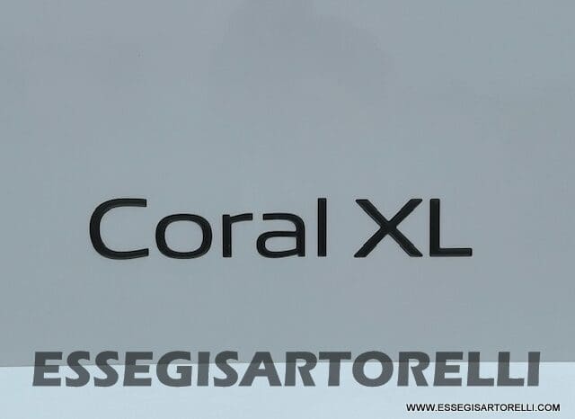 ADRIA CORAL XL A 670 SL 01/2022 LETTI GEMELLI, GARAGE E GANCIO TRAINO, WEBASTO pieno