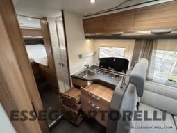 ADRIA CORAL XL A 670 SL 01/2022 LETTI GEMELLI, GARAGE E GANCIO TRAINO, WEBASTO pieno