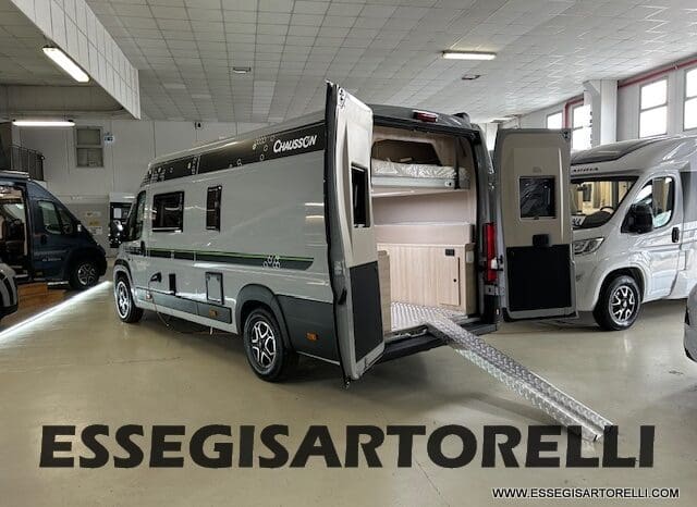 CHAUSSON SPORTLINE V 690 CAMBIO AUTOMATICO SERIE VAN 636 CM MAXI MATRIMONIALE ELETTRICO BASCULANTE 2025 pieno